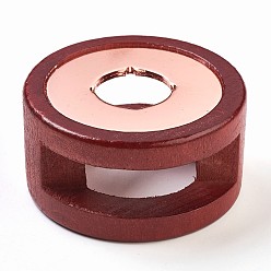 Rouge Indien Cachet vintage cachet cire bâton melting pot, réchaud à cire à cacheter, rouge indien, 7.45x3.85 cm