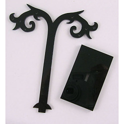 Black Earring Display, Jewelry Display Rack, Earring Tree Stand, 8cm wide, 10cm high