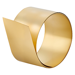 Без Покрытия Латунные листы рулоны, сырой (без покрытия), 2000x30x0.05 мм