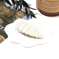 Белый Сплав зажимами волос, аксессуары для волос для женщин и девочек, белые, 50 мм