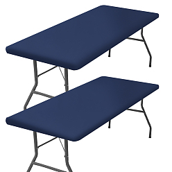 Морской Синий Скатерть из полиэстера, для украшения дома, прямоугольные, Marine Blue, 1200x750x0.5 мм