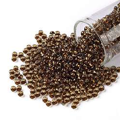 (2152S) Silver Lined Sasparilla TOHO 8/0 Round Beads, Japanese Seed Beads, (2152S) Silver Lined Sasparilla, 3mm, Hole: 1mm, about 222pcs/bottle, 10g/bottle