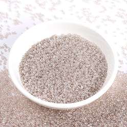 (RR3502) Прозрачный Блеск Загара Миюки круглые бусины рокайль, японский бисер, 15/0, (rr 3502) прозрачный загар, 1.5 мм, отверстия : 0.7 mm, около 250000 шт / фунт