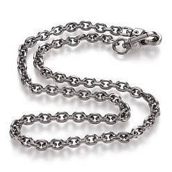 Черный Цвет Металла Ручки сумки железной цепи цепи, кошелек цепочки, с поворотными застежками сплава, для замены ремней для мешков, металлический черный , 60x0.7x0.2 см, ссылка: 9x7x2 мм, застежка: 11.5x6.5 мм