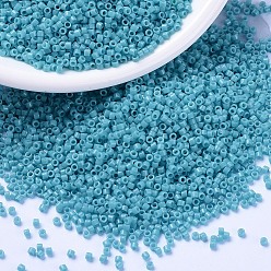 (DB2130) Duracoat Dyed Opaque Underwater Blue MIYUKI Delica Beads, Cylinder, Japanese Seed Beads, 11/0, (DB2130) Duracoat Dyed Opaque Underwater Blue, 1.3x1.6mm, Hole: 0.8mm, about 100000pcs/500g