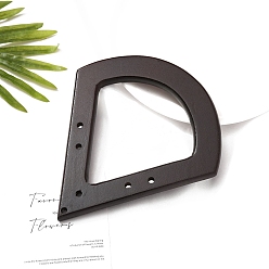 Teardrop Деревянная ручка для аксессуаров для сумок ручной работы, слеза, 185x165 мм