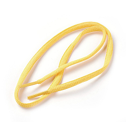 Yellow Polyester Cord Shoelace, Yellow, 52~54cm