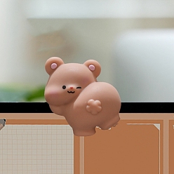 Медведь Креативное украшение из смолы, медведь, 30x38x36 мм