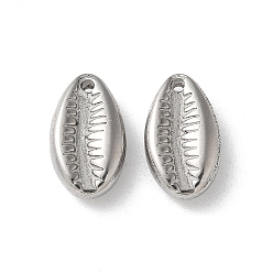 Нержавеющая Сталь Цвет 304 подвески из нержавеющей стали, овальные амулеты, цвет нержавеющей стали, 14x8x4.5 мм, отверстие : 1.2 мм