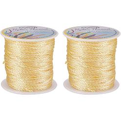 Лимонный шифон Нейлоновая нить, лимонный шифон, 1.0 мм, около 45 м / рулон