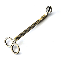 Античная Бронза Триммер фитиля свечи из нержавеющей стали, аксессуары для свечей, античная бронза, 18x5.8 см