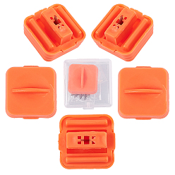 Оранжевый Сменное лезвие для резака для бумаги, оранжевые, 25x24x17 мм, 12x4.5x0.4 мм