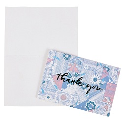 Mixed Color Envelope and Pattern Greeting Cards Sets, for Mother's Day Valentine's Day Birthday Thanksgiving Day, Mixed Color, Card: 85x125x0.9mm, Envelope: 0.4x134x88mm