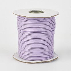 Thistle Eco-Friendly Korean Waxed Polyester Cord, Thistle, 1mm, about 169.51~174.98 Yards(155~160m)/Roll