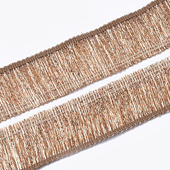 Peru Fransenbesatz aus Polyester, Kostüm-Zubehör, Peru, 40x1 mm, ca. 20 m / Packung