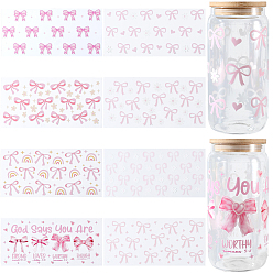 Mixed Shapes 8 шт. 8 стили ПВХ пластиковые водонепроницаемые декоративные наклейки этикетки, разнообразные, 250x120x0.2 мм, 1 шт / стиль