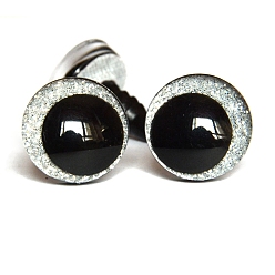 Белый Пластиковый безопасный глазок для корабля, для поделок куклы игрушки кукольные плюшевые животные изготовление, белые, 18 мм