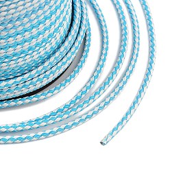 Голубой 40m с нейлоновым покрытием 304 плетеные провода из нержавеющей стали, круглые, голубой, 3 мм, 9 датчик, около 131.23 футов (40 м) / рулон