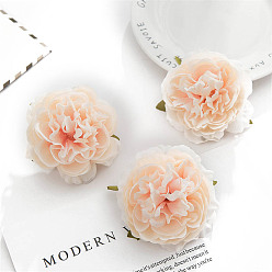 Персиковый Слойка Искусственные гвоздики из ткани, для свадебного прохода центральные столовые конфетти вечерние сувениры украшения дома, розовые, 80 мм