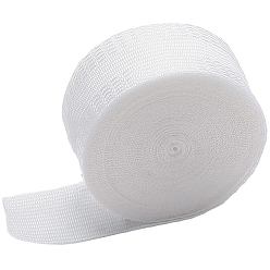 Белый Полиэфирная лента, для пошива аксессуаров, белые, 1 дюйм (25 мм)