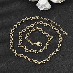 Настоящее золото 18K 5Мм латунные цепочки в форме капли для женщин, долговечный, стойки покрытие, без свинца и без кадмия, реальный 18 k позолоченный, 17.91 дюйм (45.5 см)