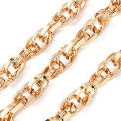 Настоящее золото 18K 304 из нержавеющей стали веревочные сети, несварные, с катушкой, ионное покрытие (ip), реальный 18 k позолоченный, 13.5x10x2.5 мм