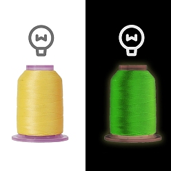 Желтый Полупрозрачная - чувствительная полиэфирная нить, желтые, 49x35 мм