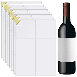 Белый Самоклеящаяся бумага для наклеек, для лазерного принтера, белые, 298x210x0.15 мм