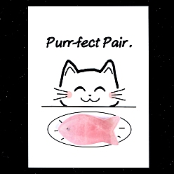 Розовый Кварц Резные фигурки из натурального розового кварца, украшение, для домашнего украшения рабочего стола, Подарочная карта своими руками с вдохновением, рыба, 20x38 мм