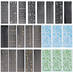 Mixed Shapes Водонепроницаемые декоративные наклейки для домашних животных, самоклеящиеся наклейки для скрапбукинга, diy craft, разнообразные, 150~160x50~68x0.2 мм