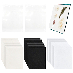 (52) Непрозрачная лаванда Впитывающие влагу хлопковые волокна, губка и нетканый материал для сушки цветов, используемые в качестве подкладки., разноцветные, 400x296x0.3 мм