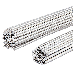 Платина 80 пряди 2 размер низкотемпературная легкосвариваемая алюминиевая проволока, с катушкой, круглые, платина, 1.5 мм, 2 мм, около 1.08 футов (0.33 м) / прядь