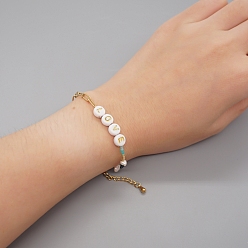 Sky Blue Adjustable Bead Bracelets, with Glass Seed Beads, Sky Blue, 11 inch(28cm)