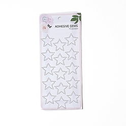 White Acrylic 3D Stickers, for DIY Scrapbooking and Craft Decoration, White, 230x105mm