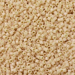 (DB1131) Opaque Pear MIYUKI Delica Beads, Cylinder, Japanese Seed Beads, 11/0, (DB1131) Opaque Pear, 1.3x1.6mm, Hole: 0.8mm, about 10000pcs/bag, 50g/bag