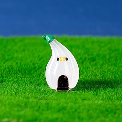 Тыква Светящиеся украшения из смолы на тему хэллоуина, тыква, 37x23 мм