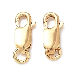 Real 14K Gold Filled 1/20 14застежки-карабин с золотым напылением, желтое золото с покрытием, real 14 k золото заполнено, 12x5.5x2.5 мм, отверстие : 2.4 мм