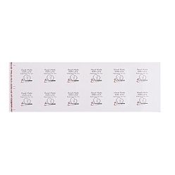 Белый Самоклеящаяся наклейка из крафт-бумаги, для подарков, упаковочные пакеты, Любовная тема, белые, наклейка: 30 мм, 1 наклейка/шт.