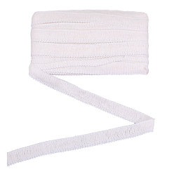 Белый Бахрома из полиэстера с кисточкой, для аксессуаров для одежды, занавеска одеяло, белые, 25x1 мм