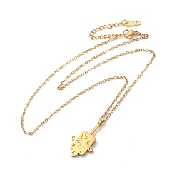 Tool 304 ожерелье из нержавеющей стали для мужчин и женщин, золотые, инструмент, 20.20 дюйм (51.3 см)