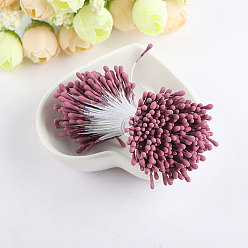 Серо-розавый Пластиковый искусственный матовый цветочный сердечник, для свадебного прохода центральные столовые конфетти вечерние сувениры украшения дома, увядшая роза, 2 мм