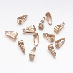 Light Gold Железо оснастки на поруки, золотой свет, 8.5x3.5x4 мм, отверстие : 2.5x7.5 мм