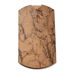 Другие Бумажная подушка, подарочные коробки, для свадьбы сувениры детский душ день рождения праздничные атрибуты, мраморный узор, 8x5.5x2 см