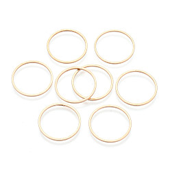 Light Gold Латунные соединительные колечки, без свинца и без никеля , кольцо, золотой свет, 20x1 мм , около 1000 шт / мешок