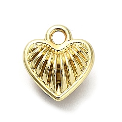 Золотой Подвески из сплава , сердце прелести, золотые, 10.5x10x5.5 мм, отверстие : 1.6 мм