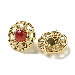 Золотой Серьги с кошачьим глазом, ионное покрытие (IP) 304 нержавеющая сталь для женщин, золотые, 21 мм