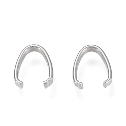 Нержавеющая Сталь Цвет Устойчивы к потускнению 304 быстроразъемные соединения из нержавеющей стали, связывающий кольца, овальные, цвет нержавеющей стали, 12x10x2 мм, Внутренние размеры: 10x8 mm