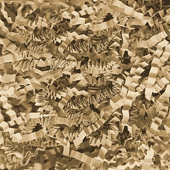 Хаки Бумажный крошечный наполнитель, для упаковки подарков и наполнения пасхальной корзины, хаки, 3 мм, 100 г / мешок