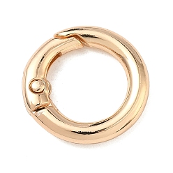 Light Gold Легкосплавные пружинные кольца, стойки покрытие, долговечный, золотой свет, 19.5x3.3 мм