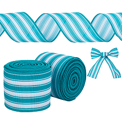 Голубой Мешковины ленты, полоса, с железным краем, голубой, 2-1/2 дюйм (63 мм), около 5.00 ярдов (4.57 м) / рулон